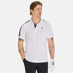 Peak Performance Pikétröjor Herr-M Player Polo White-Salute Blue-