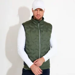 Abacus Västar Herr-M Portrush Hybrid Vest Grön 517-Forest