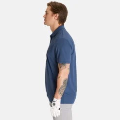 Abacus Pikétröjor Herr-M Prestwick Recycled 311-Steelblue