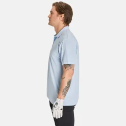 Abacus Pikétröjor Herr-M Prestwick Recycled Blå 310-Lt.Blue