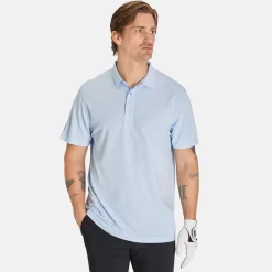 Abacus Pikétröjor Herr-M Prestwick Recycled Blå 310-Lt.Blue