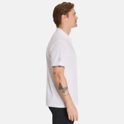 Abacus Pikétröjor Herr-M Prestwick Recycled Vit 100-White