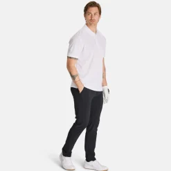 Abacus Pikétröjor Herr-M Prestwick Recycled Vit 100-White