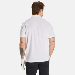 Abacus Pikétröjor Herr-M Prestwick Recycled Vit 100-White