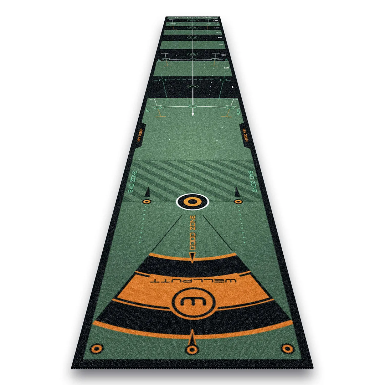 Wellputt Övrig Träning|Putträning-4M Putting mat GREEN ( 13ft)