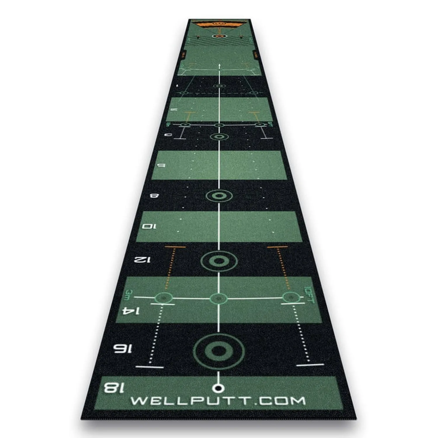 Wellputt Övrig Träning|Putträning-4M Putting mat GREEN ( 13ft)