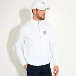 Abacus Tröjor Herr-M Rc25 Cradoc Halfzip Fleece Vit 100-White