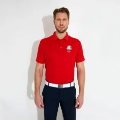 Abacus Pikétröjor Herr-M Rc25 Cray Drycool Röd 400-Red