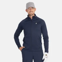 Peak Performance Tröjor Herr-M Rider Essentials Zip Blue Shadow-Blue Shadow-