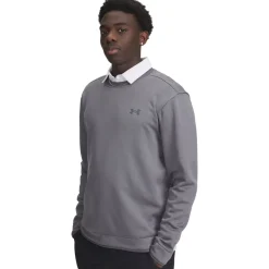 Under Armour Tröjor Herr-M Sweater Fleece Crew Grå Grå (Castlerock 025)
