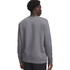 Under Armour Tröjor Herr-M Sweater Fleece Crew Grå Grå (Castlerock 025)