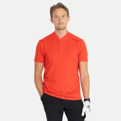 Bogeys & Birdies Pikétröjor Herr-M Tech Blade Tee 2.0 Fiery Red