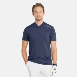 Bogeys & Birdies Pikétröjor Herr-M Tech Blade Tee 2.0 Blå Navy