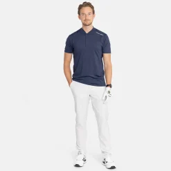 Bogeys & Birdies Pikétröjor Herr-M Tech Blade Tee 2.0 Blå Navy