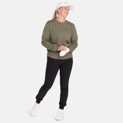 Bogeys & Birdies Tröjor Herr-M Tech Crew Leaf Clover Green