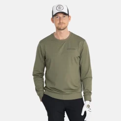 Bogeys & Birdies Tröjor Herr-M Tech Crew Leaf Clover Green