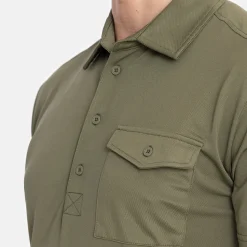 Bogeys & Birdies Pikétröjor Herr-M Tech Pocket Polo 2.0 Leaf Clover Green