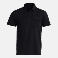 Bogeys & Birdies Pikétröjor Herr-M Tech Pocket Polo 2.0 Svart Black