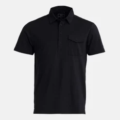 Bogeys & Birdies Pikétröjor Herr-M Tech Pocket Polo 2.0 Svart Black