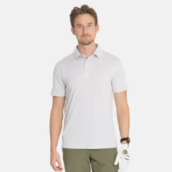 Bogeys & Birdies Pikétröjor Herr-M Tech Solid Pique Knit Grå