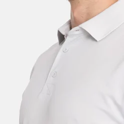 Bogeys & Birdies Pikétröjor Herr-M Tech Solid Pique Knit Grå