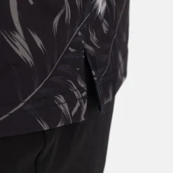 Bogeys & Birdies Pikétröjor Herr-M Tech TM Flowerprint Svart Grå Black/Grey