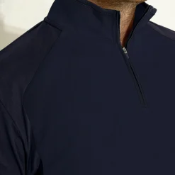 Abacus Pikétröjor Herr-M Turnberry Vit 193-White-Navy