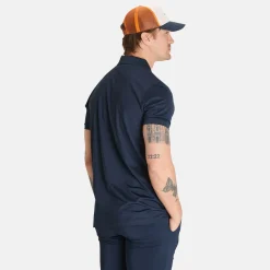 Peak Performance Pikétröjor Herr-M Vespar Polo Salute Blue