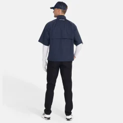 Bogeys & Birdies Jackor Herr-M Windbreaker SS 1/4 Zip Blå Navy