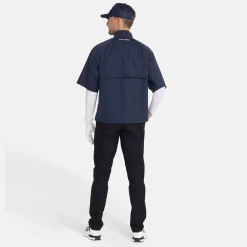 Bogeys & Birdies Jackor Herr-M Windbreaker SS 1/4 Zip Blå Navy