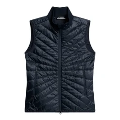 J.Lindeberg Västar Dam-Madde Quilt Hybrid Vest Blå JL Navy