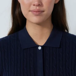 Daily Sports Pikétröjor Dam-Madelene 1/2S Blå Navy