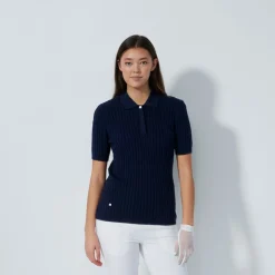 Daily Sports Pikétröjor Dam-Madelene 1/2S Blå Navy