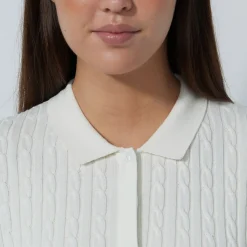 Daily Sports Pikétröjor Dam-Madelene Sl Vit White