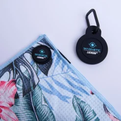 Lignum Handdukar-Magnetic Towel Vit Blå Rosa Vit/Blå/Rosa