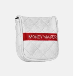 Ghost Golf Headcovers-Mallet Putter Headcover Vit White