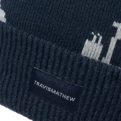 Travis Mathew Mössor-Mapes Beanie Blue Total Eclipse