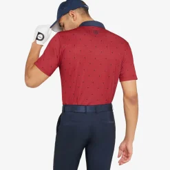 Galvin Green Pikétröjor Herr-Marley Red-Navy