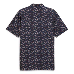 Puma Pikétröjor Herr-Mattr Paradise - Lc Deep-Navy-Sunny-Yellow