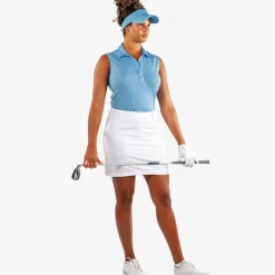 Galvin Green Pikétröjor Dam-Meg Alaskan Blue-White