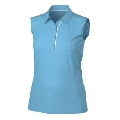 Galvin Green Pikétröjor Dam-Meg Alaskan Blue-White