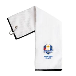 Övriga varumärken Handdukar-MicroFibre Towel Ryder Cup Vit White-Black