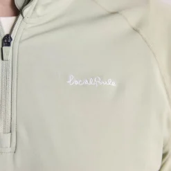 Local Rule Tröjor Herr-Midlayer Q-Zip Seagrass
