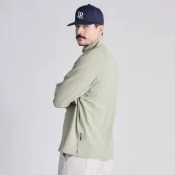 Local Rule Tröjor Herr-Midlayer Q-Zip Seagrass