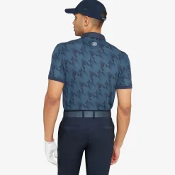 Galvin Green Pikétröjor Herr-Miles Moonlight Blue-Navy