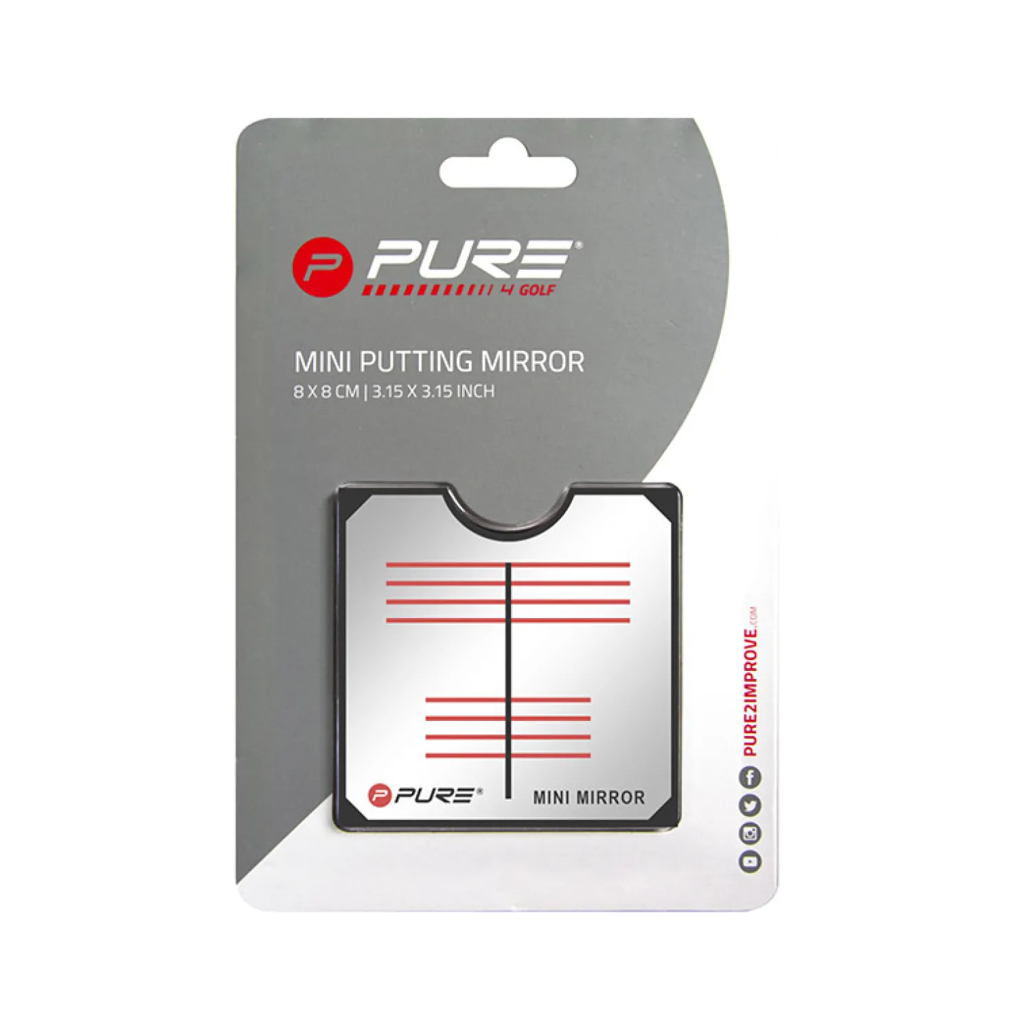 Pure Övrig Träning|Putträning-Mini Miror 8 cm