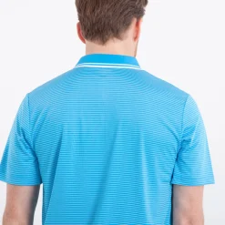 Callaway Pikétröjor Herr-Mini Stripe Polo Blå Blå (Spring B 983)
