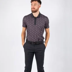 Galvin Green Pikétröjor Herr-Monty Ventil8 Svart Svart (71)