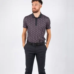 Galvin Green Pikétröjor Herr-Monty Ventil8 Svart Svart (71)