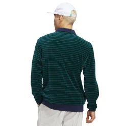 Adidas Golf Originals Tröjor Herr-Mr Velour Ls P Nindig-Green